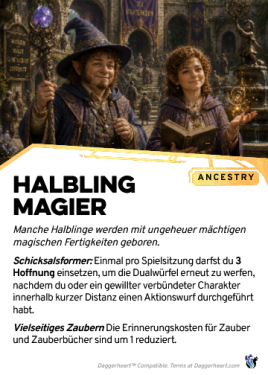 magisch begabte Halblinge